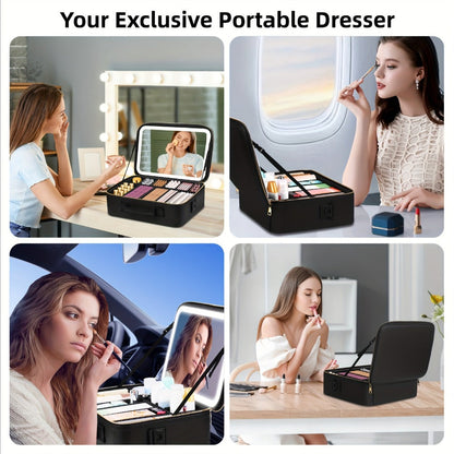 Travel Makeup Bag – 3-Color, for Travel – detail view 10