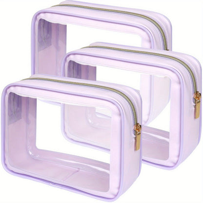 Travel Makeup Bag – Clear, Transparent, for Travel – detail view 13