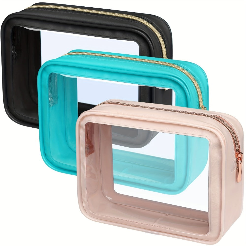 Travel Makeup Bag – Clear, Transparent, for Travel – detail view 11