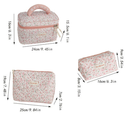 Travel Makeup Bag – Corduroy, Large Capacity, Lightweight, for Travel & Everyday Use – detail view 5