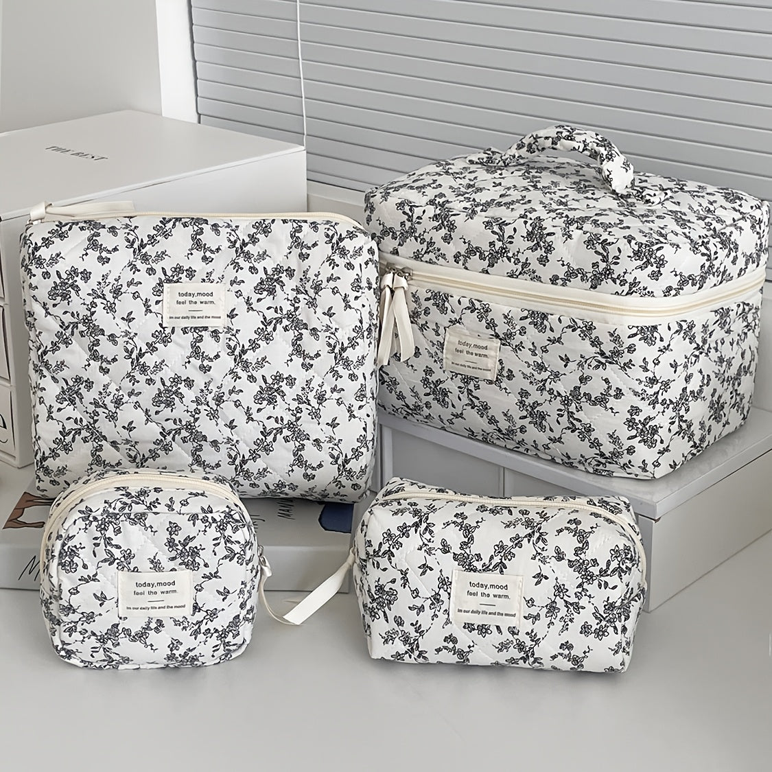 Travel Makeup Bag – Large Capacity, for Travel – front view - product view 8