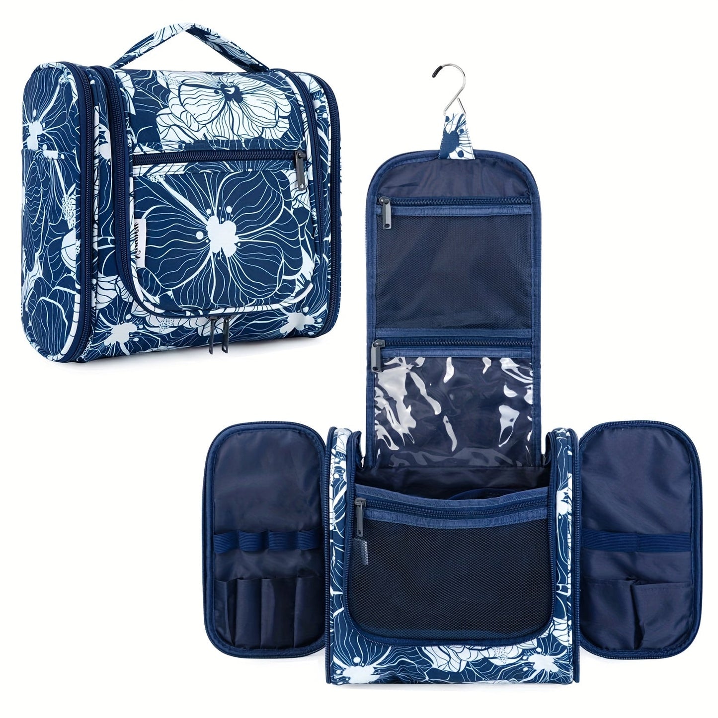 Travel Makeup Bag – 17 Colors, Large Capacity, Multi Pocket, Lightweight – detail view 13