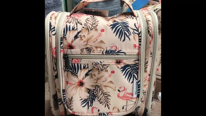 Travel Makeup Bag – 17 Colors, Large Capacity, Multi Pocket, Lightweight – detail view 36