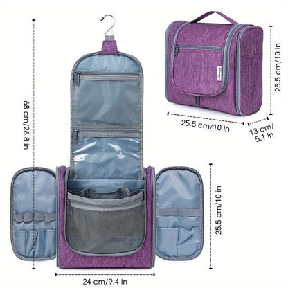 Travel Makeup Bag – 17 Colors, Large Capacity, Multi Pocket, Lightweight – detail view 20