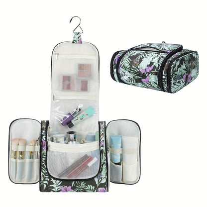Travel Makeup Bag – 17 Colors, Large Capacity, Multi Pocket, Lightweight – detail view 7