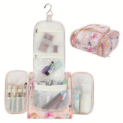 Travel Makeup Bag – 17 Colors, Large Capacity, Multi Pocket, Lightweight – detail view 8