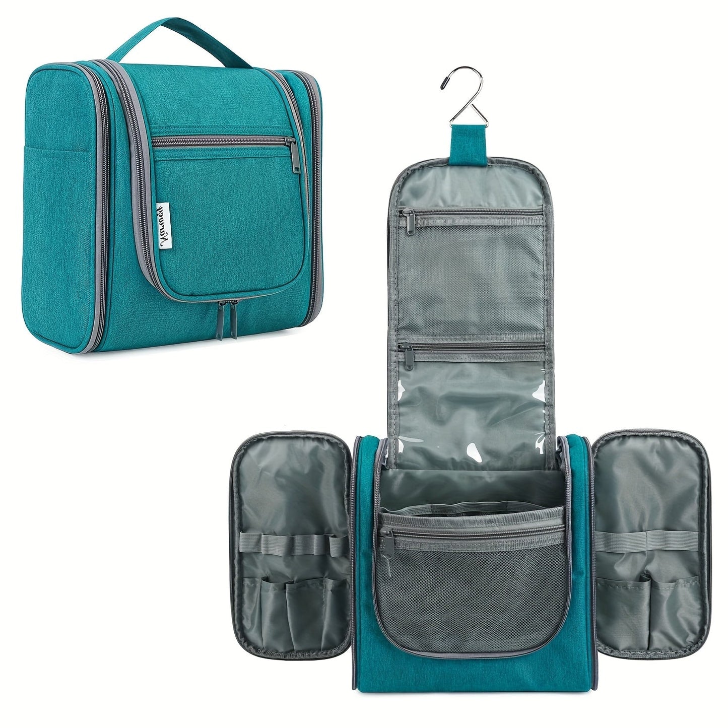 Travel Makeup Bag – 17 Colors, Large Capacity, Multi Pocket, Lightweight – detail view 14