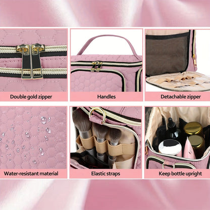 Travel Makeup Bag – Large Capacity, Multi-Pocket, for Travel – detail view 7
