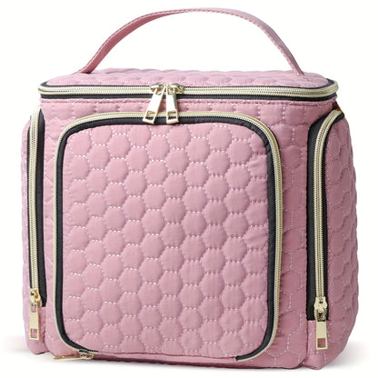 Travel Makeup Bag – Large Capacity, Multi-Pocket, for Travel – front view - product view 11