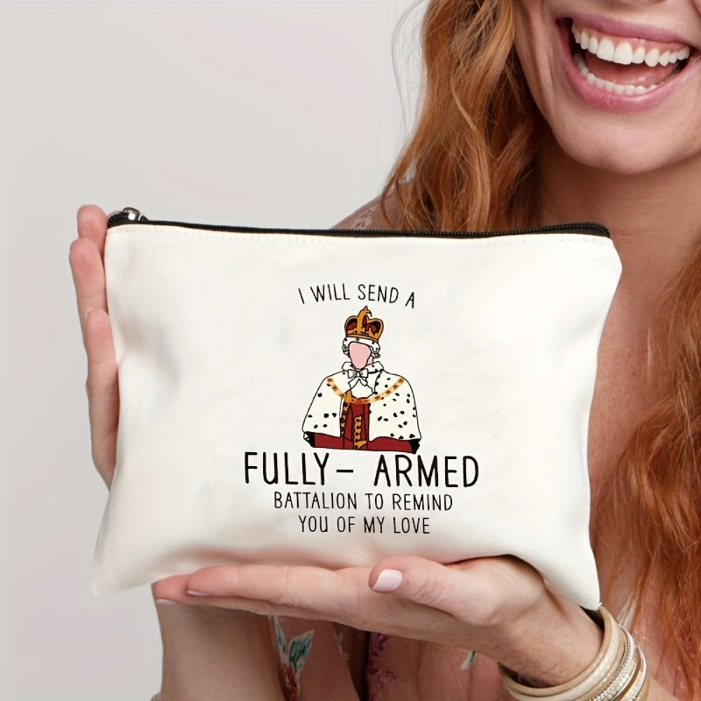 Travel Makeup Bag – Lightweight, for Travel – front view