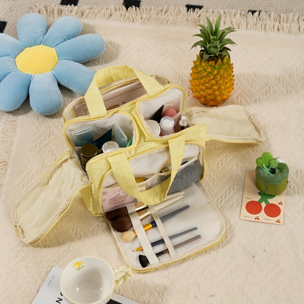 Travel Makeup Bag – Nylon, Large Capacity, for Travel & Everyday Use – detail view 12