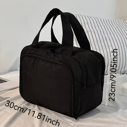 Travel Makeup Bag – Nylon, Large Capacity, for Travel & Everyday Use – detail view 7