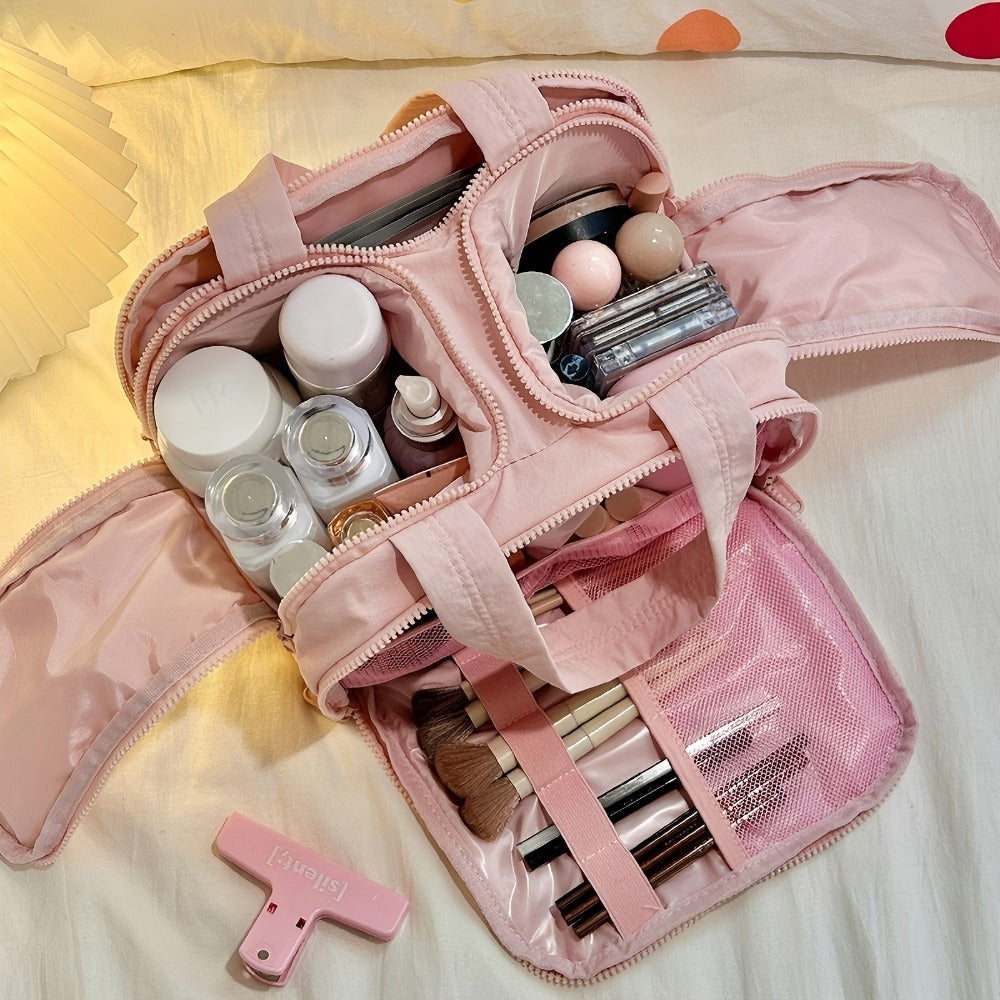 Travel Makeup Bag – Nylon, Large Capacity, for Travel & Everyday Use – detail view 8