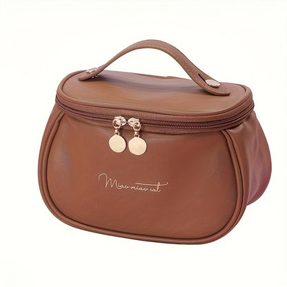 Travel Makeup Bag – PU Leather, Large Capacity, for Travel – detail view 13