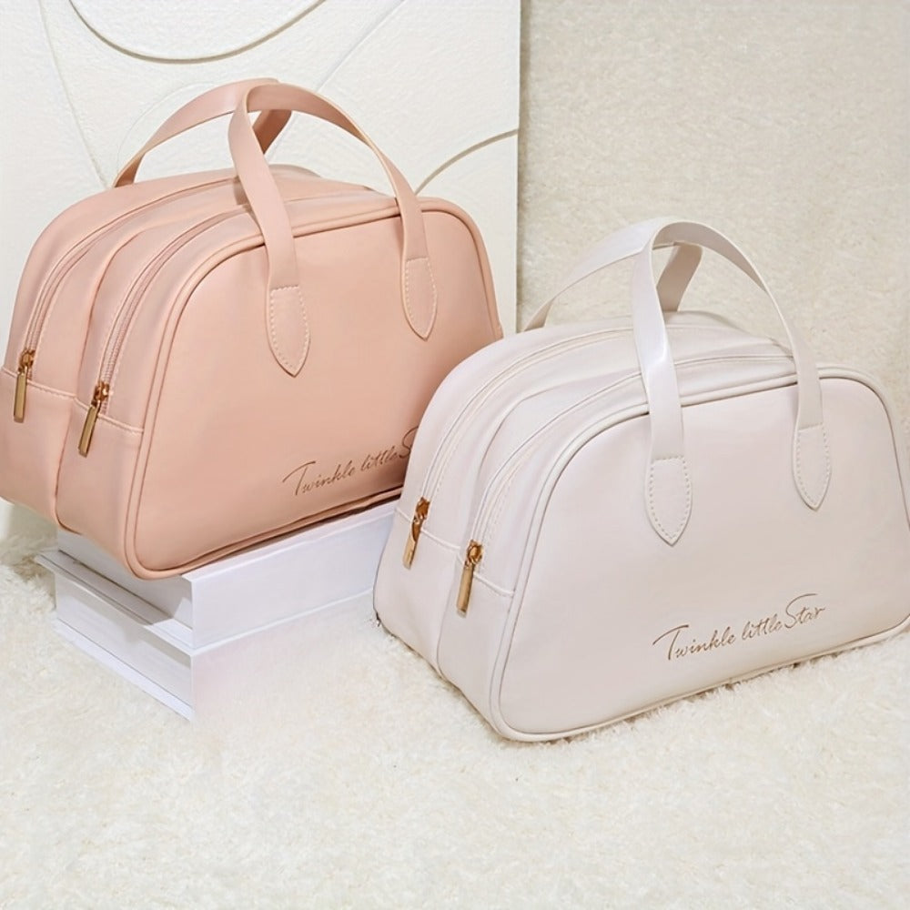 Travel Makeup Bag – PU Leather, Large Capacity, for Travel – detail view 9