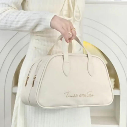 Travel Makeup Bag – PU Leather, Large Capacity, for Travel & Everyday Use – detail view 13