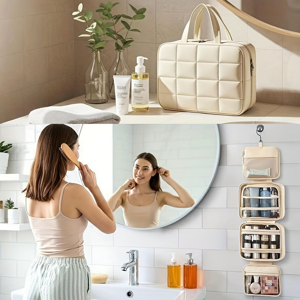 Travel Makeup Bag – PVC, Foldable, for Travel – detail view 12