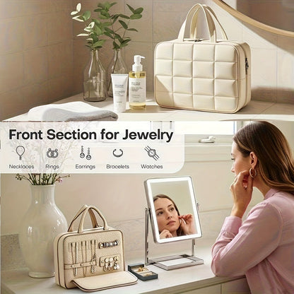 Travel Makeup Bag – PVC, Foldable, for Travel – detail view 14