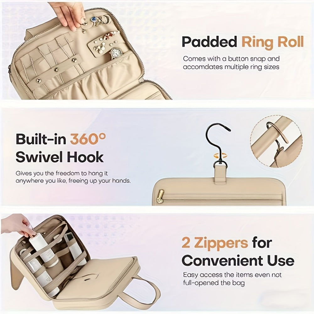 Travel Makeup Bag – PVC, Foldable, for Travel – detail view 16