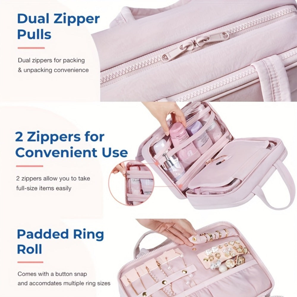 Travel Makeup Bag – PVC, Foldable, for Travel – detail view 7