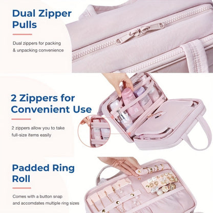 Travel Makeup Bag – PVC, Foldable, for Travel – detail view 7