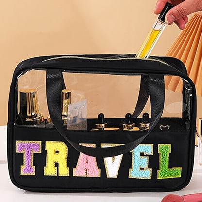 Travel Makeup Bag – PVC, Transparent, Clear, for Travel – detail view 11