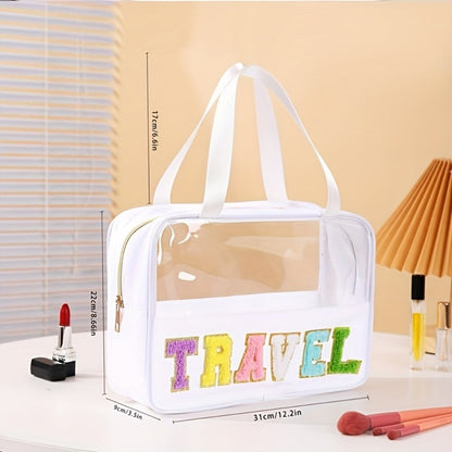 Travel Makeup Bag – PVC, Transparent, Clear, for Travel – detail view 4