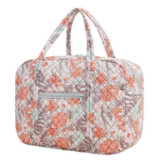 Travel Makeup Bag – Quilted, Trolley Sleeve, for Travel – detail view 7
