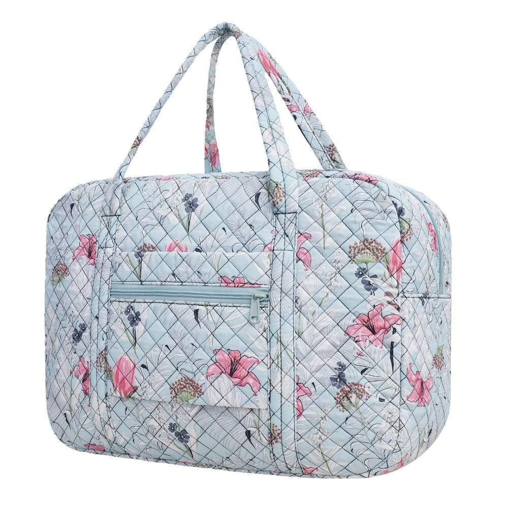 Travel Makeup Bag – Quilted, Trolley Sleeve, for Travel – detail view 9