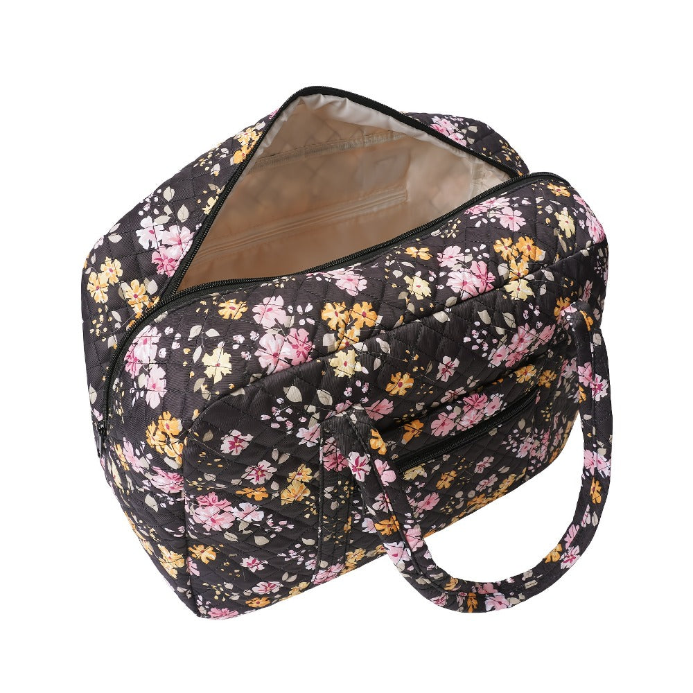 Travel Makeup Bag – Quilted, Trolley Sleeve, for Travel – detail view 10
