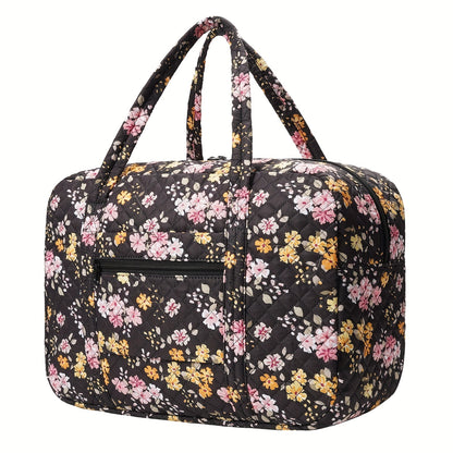 Travel Makeup Bag – Quilted, Trolley Sleeve, for Travel – detail view 2