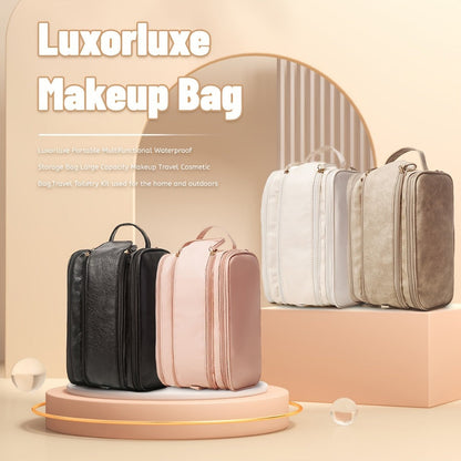 Travel Makeup Bag – for Travel, Large Tri Fold Cosmetic Card – detail view 19