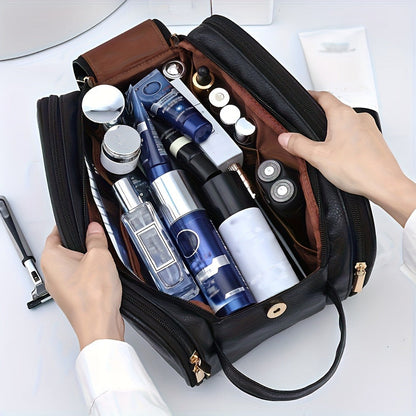 Travel Makeup Bag – for Travel, Large Tri Fold Cosmetic Card – detail view 11