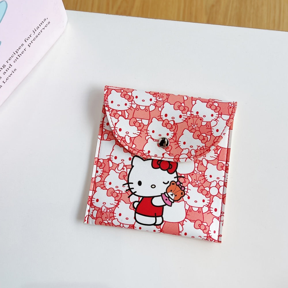 Travel Makeup Bag – for Travel, Sanrio Makeup Hello Kitty Kuromi – detail view 6