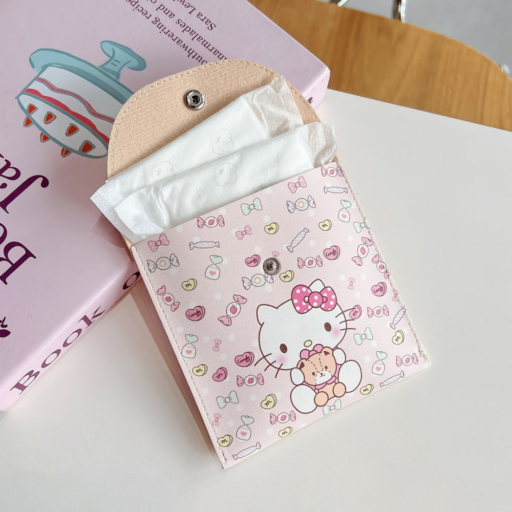 Travel Makeup Bag – for Travel, Sanrio Makeup Hello Kitty Kuromi – detail view 11