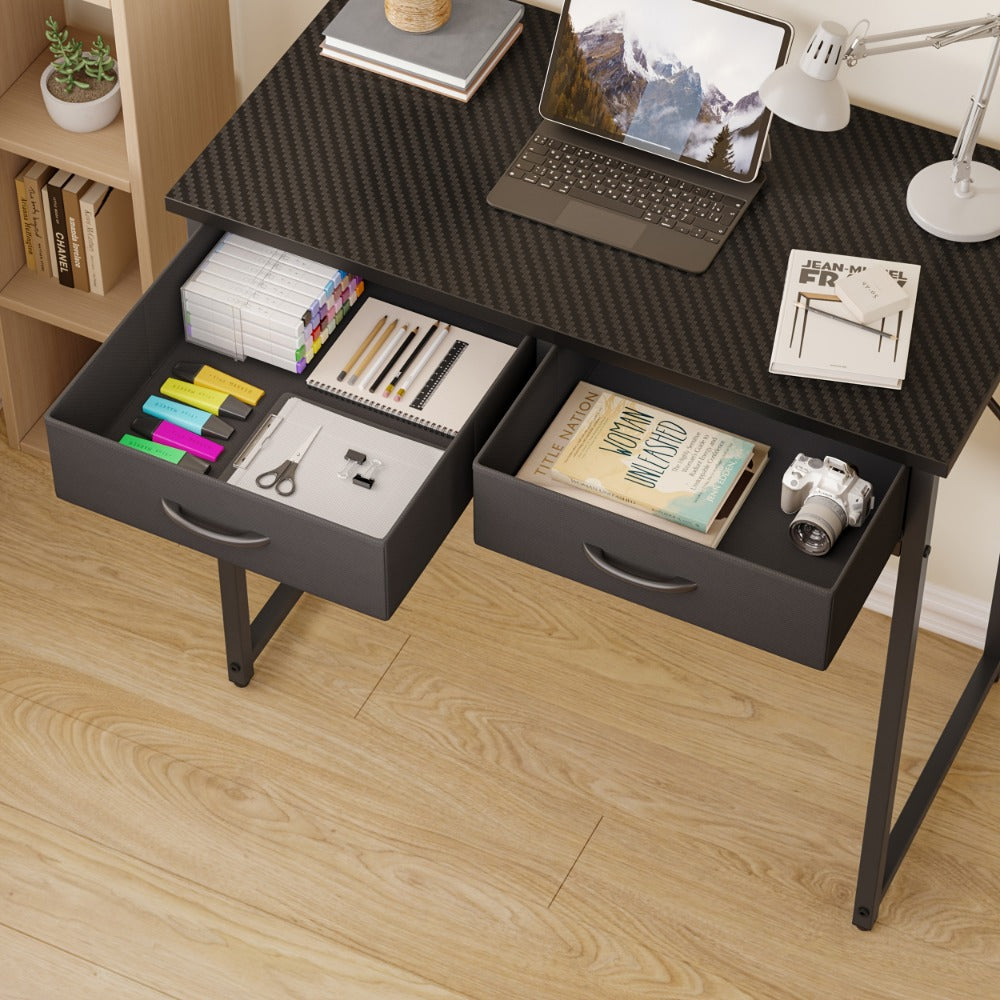 Makeup Vanity Desk with Adjustable Height for Dressing and Daily Routines in Bedroom detail image - detail view 9