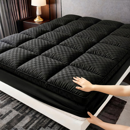 Mattress Cover shown in the Black, Twin option