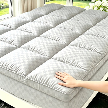 Mattress Topper shown in the Light Grey, Twin(39"x 75") option