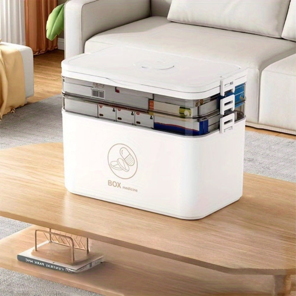 Medicine Storage Box with Large-Capacity Storage for Bedroom detail image - detail view 20