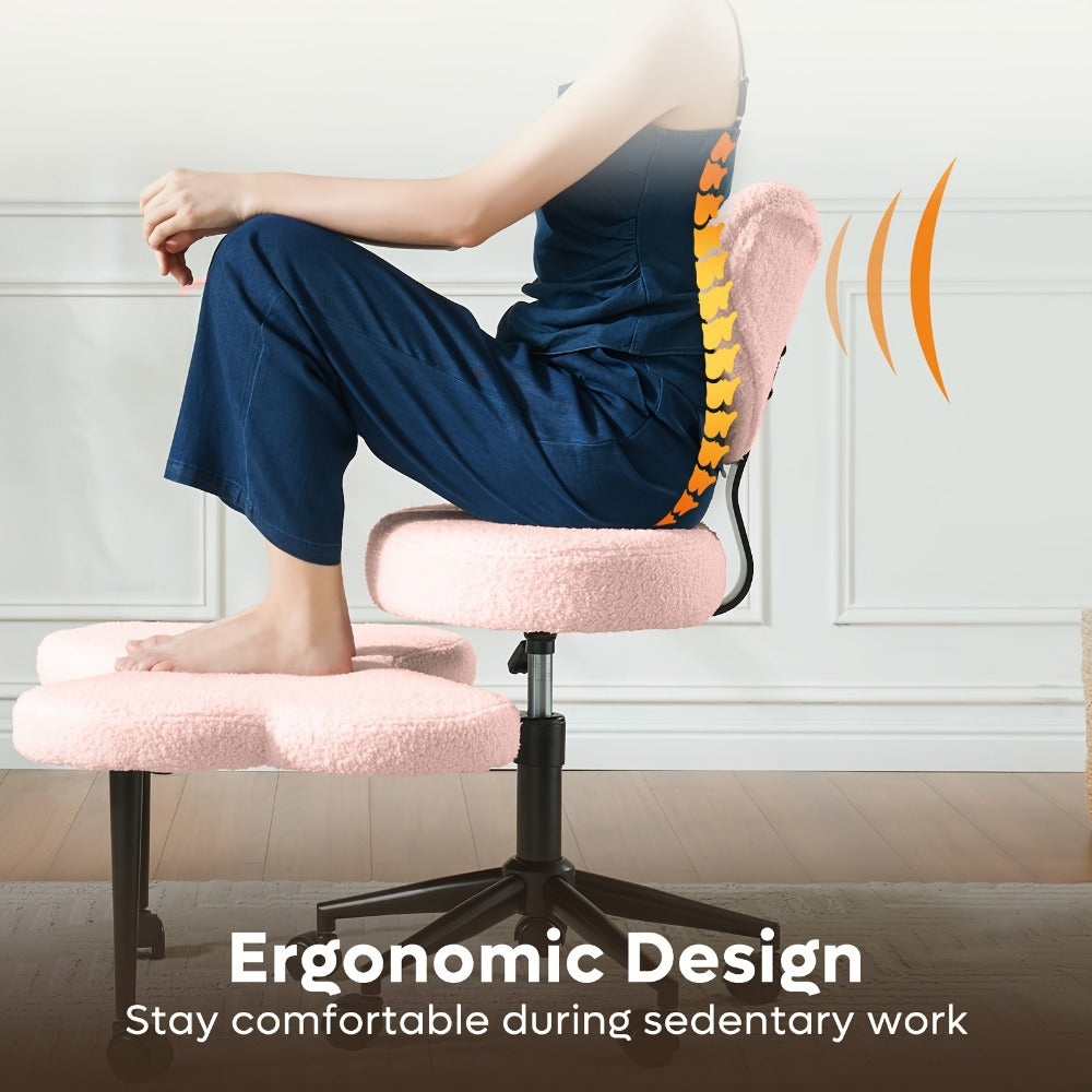 Meditation Chair with Cross-Legged Seat and Adjustable Height detail image - detail view 26
