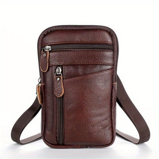 Men's Crossbody Bag – Adjustable Strap, for Travel & Everyday Use – front view