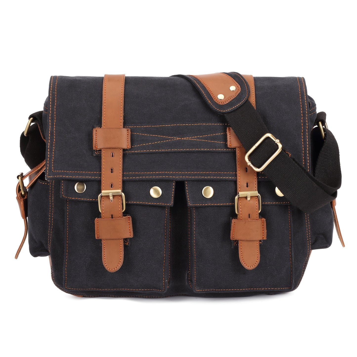 Men's Crossbody Bag – Canvas, for Travel & Everyday Use – alternate view