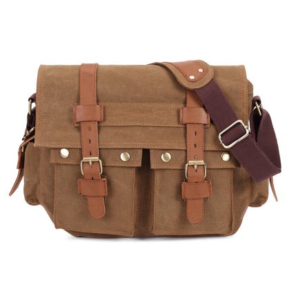 Men's Crossbody Bag – Canvas, for Travel & Everyday Use – detail view 4
