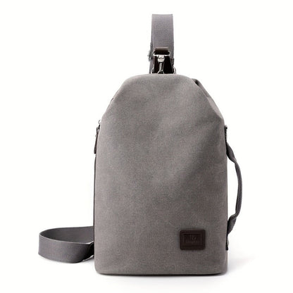 Men's Crossbody Bag – Canvas, Large Capacity, for Travel & Work – detail view 17