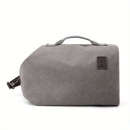 Men's Crossbody Bag – Canvas, Large Capacity, for Travel & Work – detail view 8