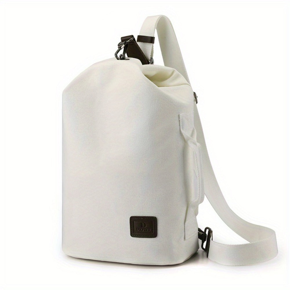 Men's Crossbody Bag – Canvas, Large Capacity, for Travel & Work – detail view 9