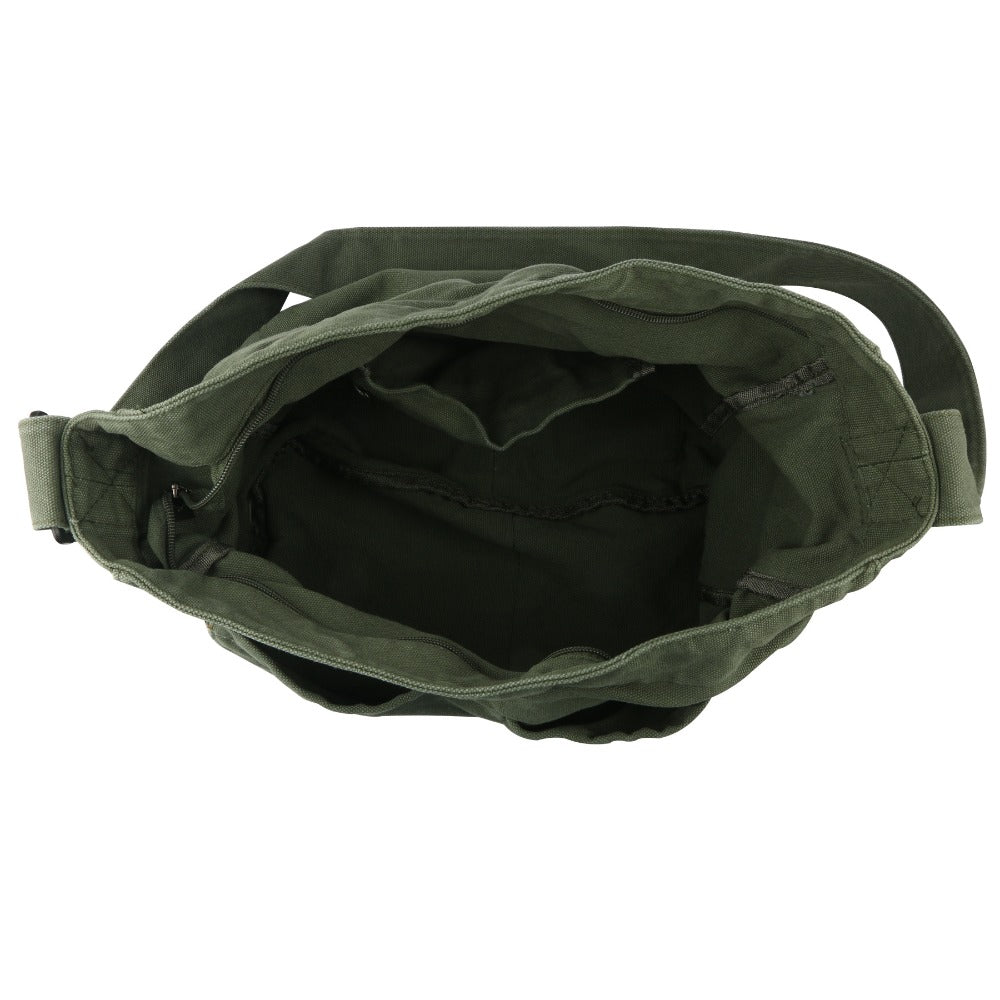 Men's Crossbody Bag – 7 Colors, Canvas, Large Capacity, for Travel & Work – detail view 19