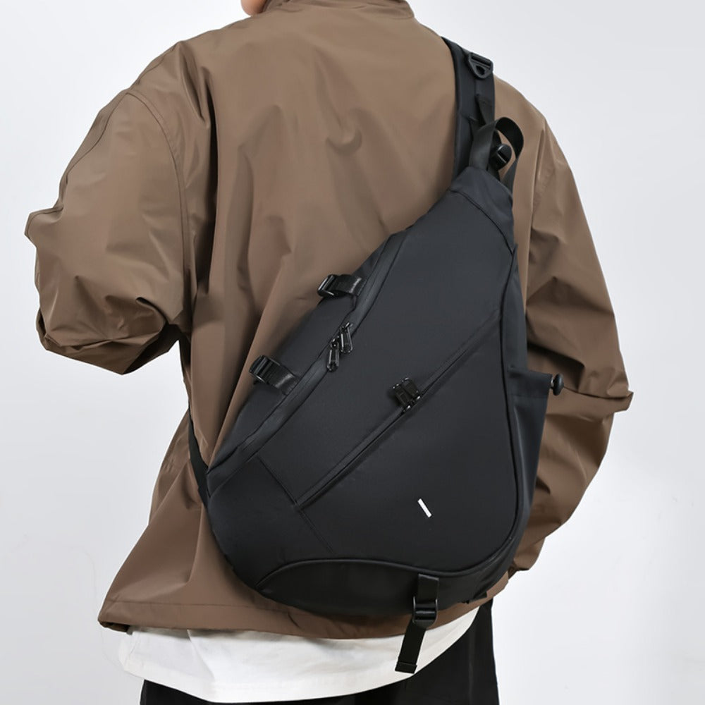 Men's Crossbody Bag – Large Capacity, Adjustable Strap, for Travel & Work – detail view 6
