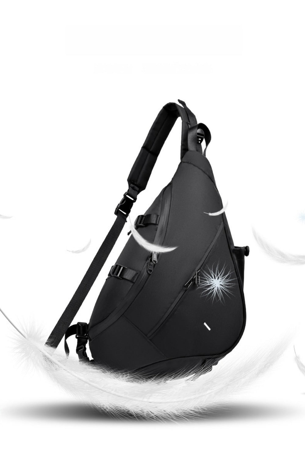 Men's Crossbody Bag – Large Capacity, Adjustable Strap, for Travel & Work – detail view 8