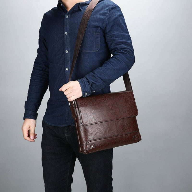 Men's Crossbody Bag – Large Capacity, Multi-Pocket, Adjustable Strap, for Everyday Use – detail view 21